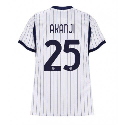 Inter Milan Manuel Akanji #25 Bortatröja Dam 2026-27 Kortärmad